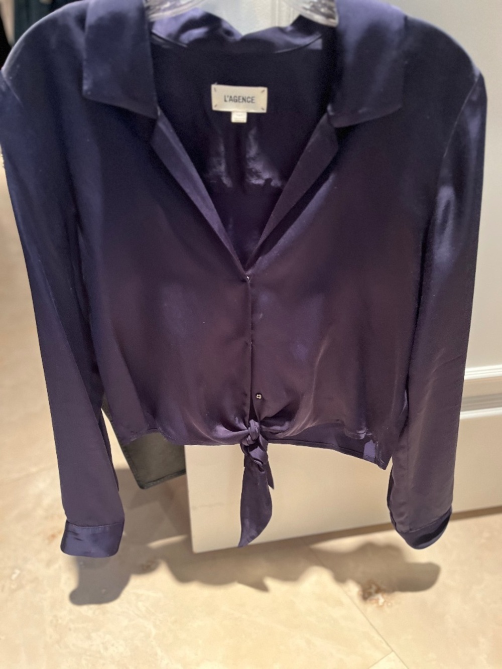 L’agence silk blouses